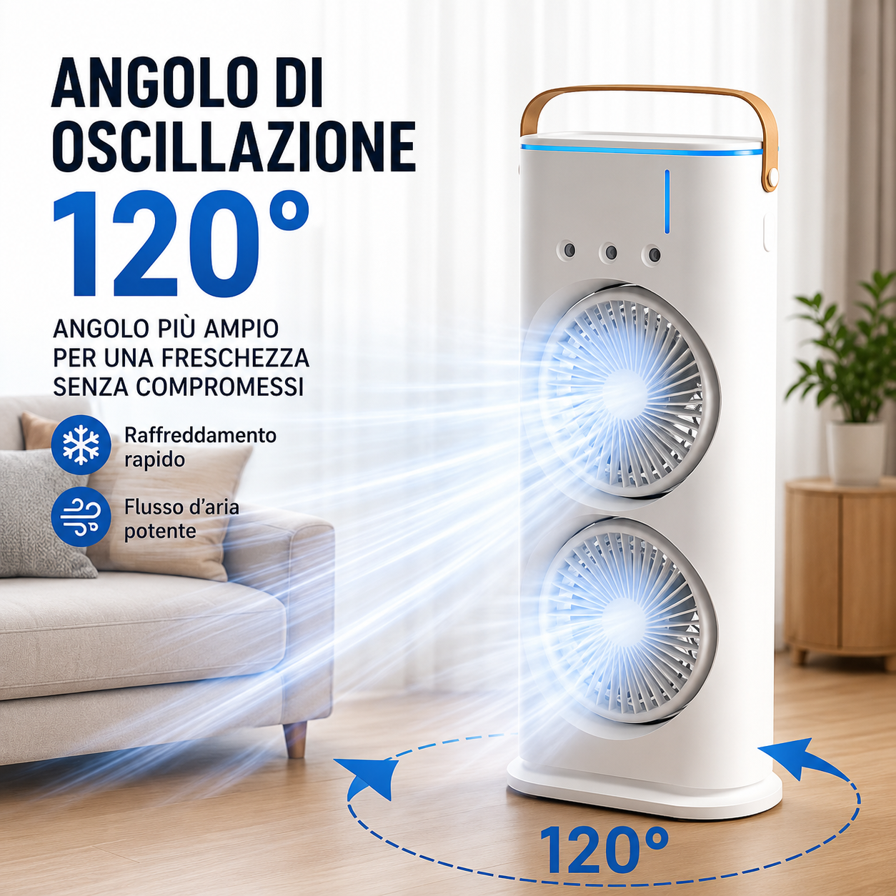 Aria™ - Ventilatore portatile